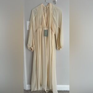 H&M Chiffon Maxi Dress